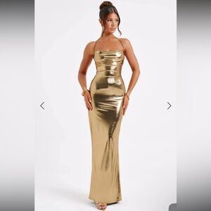 BABYBOO Talisa Maxi Dress gold maxi/formal dress💛